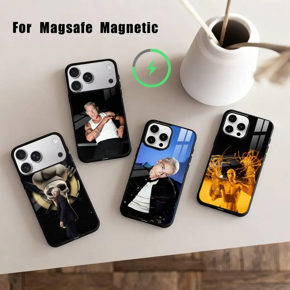 

Spanish-British Actor Taz Skylar Phone Case For iPhone17,16,15,14,13,12,11 Plus,For Magnetic Wireless Charge Cover