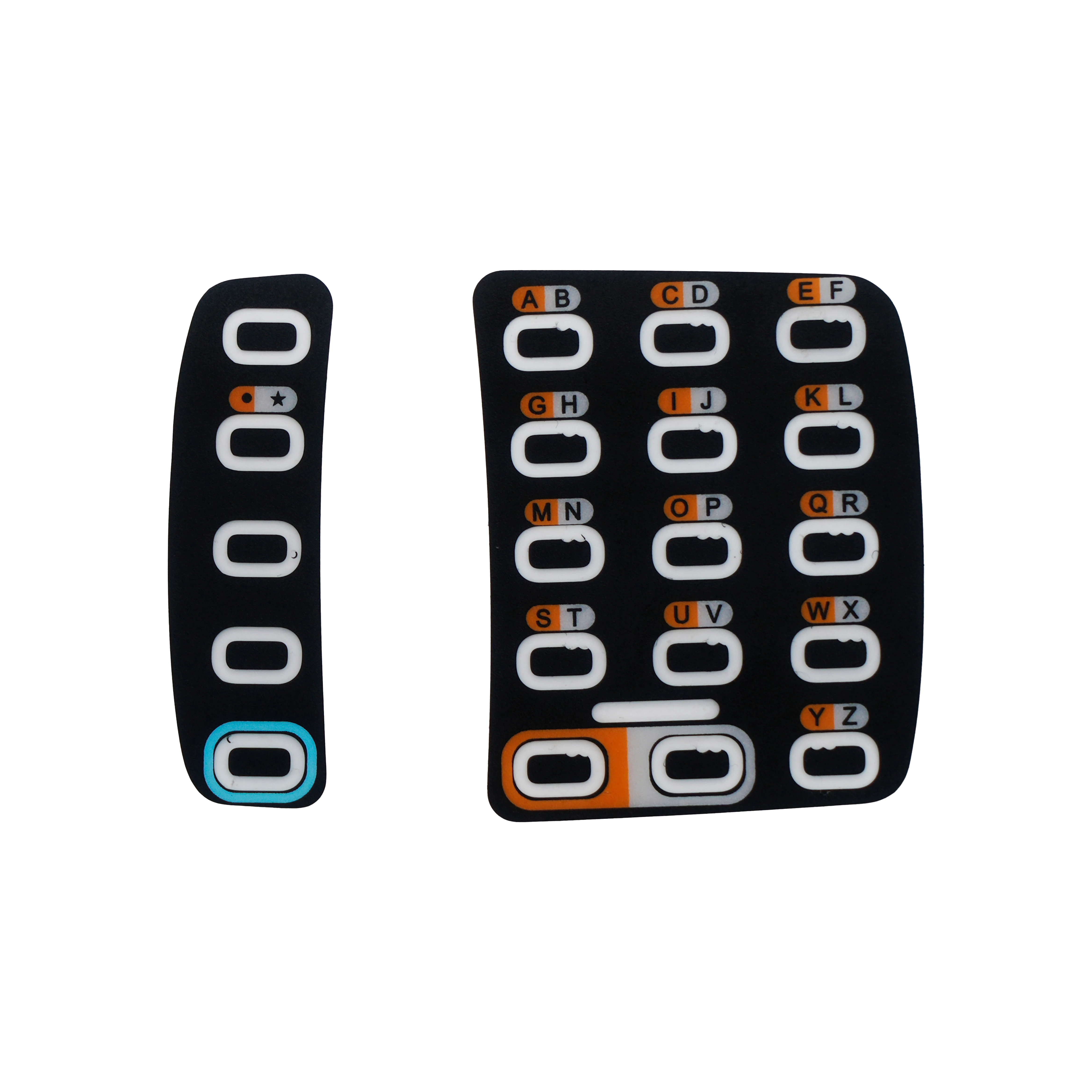 3 Set Keypad Nameplate/ Overlay for Motorola Symbol Zebra WT4000 WT4090  WT4070