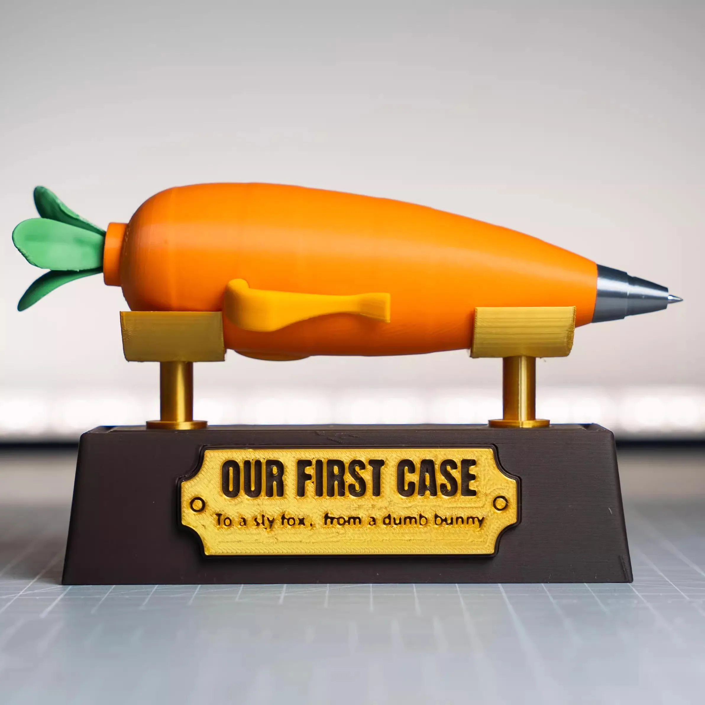 Op voorraad Zootopia 2 Judy Carrot-penhouder en Nick Wilde-bril - Niet-functionele displaymodellen Schietrekwisieten Geen functionaliteit