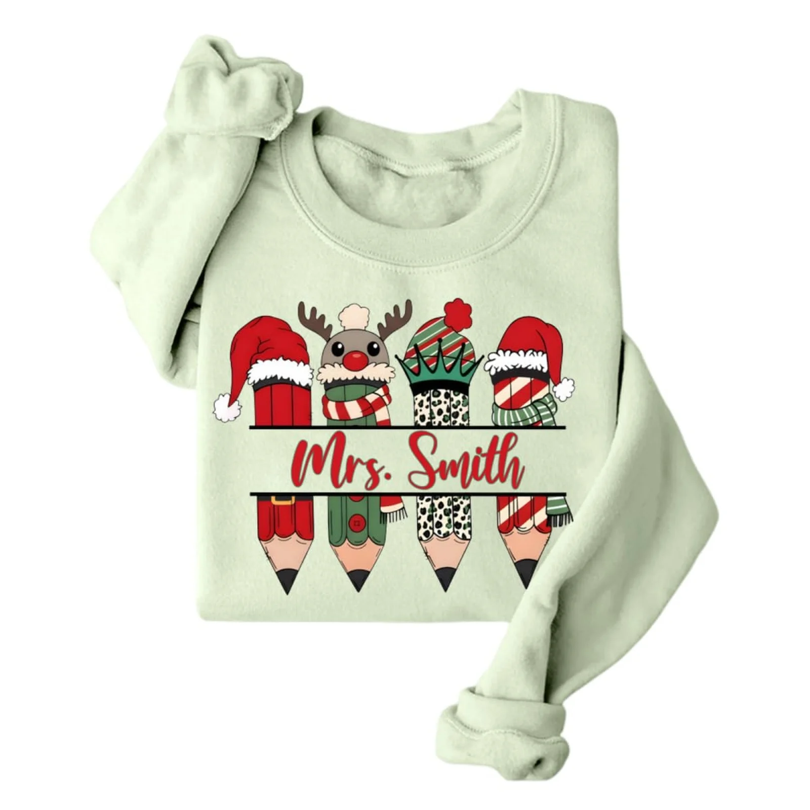 سترة نسائية لطيفة مطبوعة عصرية برقبة دائرية وأكمام طويلة ملابس شتوية سوداديراس دي موخير ملابس علوية للسيدات