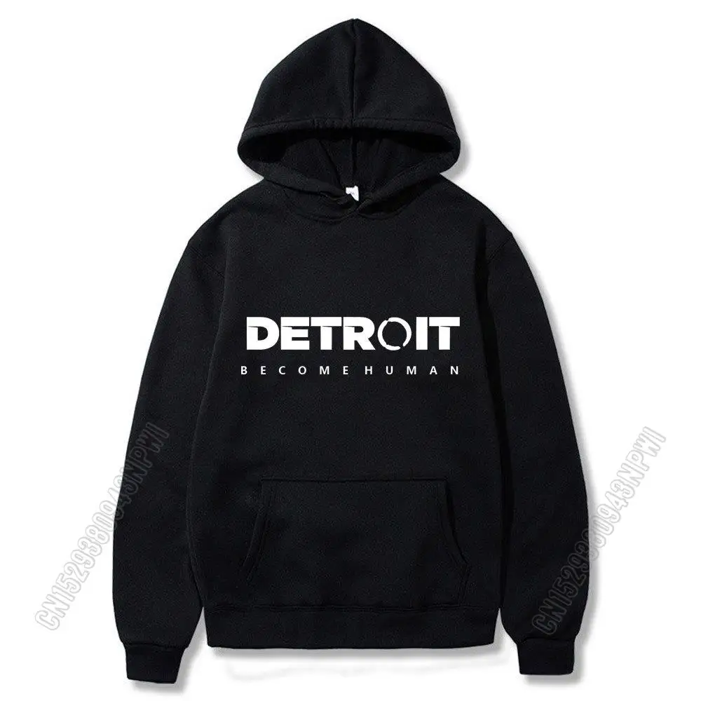 2022 New Fashion Detroit Become Human Cool Hoodies Game Print Spring Mens Sweatshirts Kpop Hoodies Casual Long Sleeve Pullovers