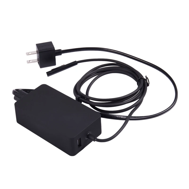 Power Adapter For Surface Pro4 Pro3 AC Adapter Charger 1625 1724 Power Cord 12V 2.58A 36W-US Plug