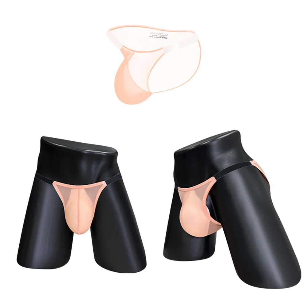 

Прозрачные мужские трусы-стринги, сексуальное нижнее белье, U-образная сумка, Лидер продаж, модные бесшовные простые трусы с низкой талией