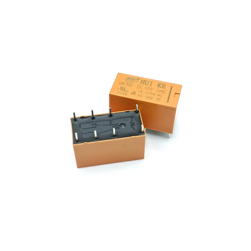 New HK Relays 10PCS HF19F-DC3V-SHG HF19F-DC5V-SHG HF19F-DC9V-SHG HF19F-DC12V-SHG HF19F-DC24V-SHG 8Pin 1A 125VAC