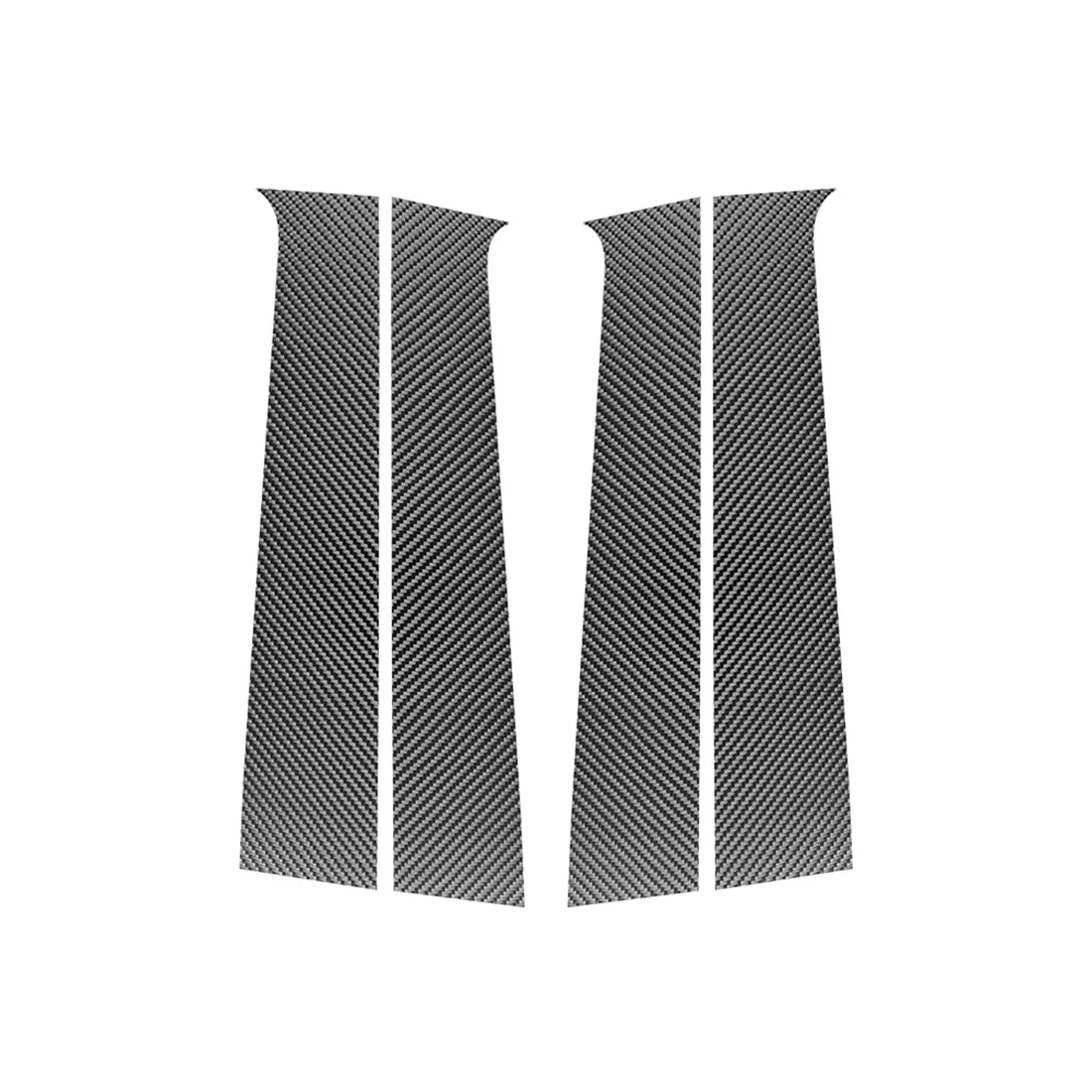 Carbon Fiber B Pillar Decorative Stickers Protection Trim for VEZEL XR-V 2015-2020 Accessories