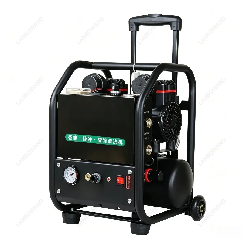 Intelligent Pulse Projectile Radiator & Floor Heating Cleaning Machine, Household Pipeline Dirt Flushing Equipment