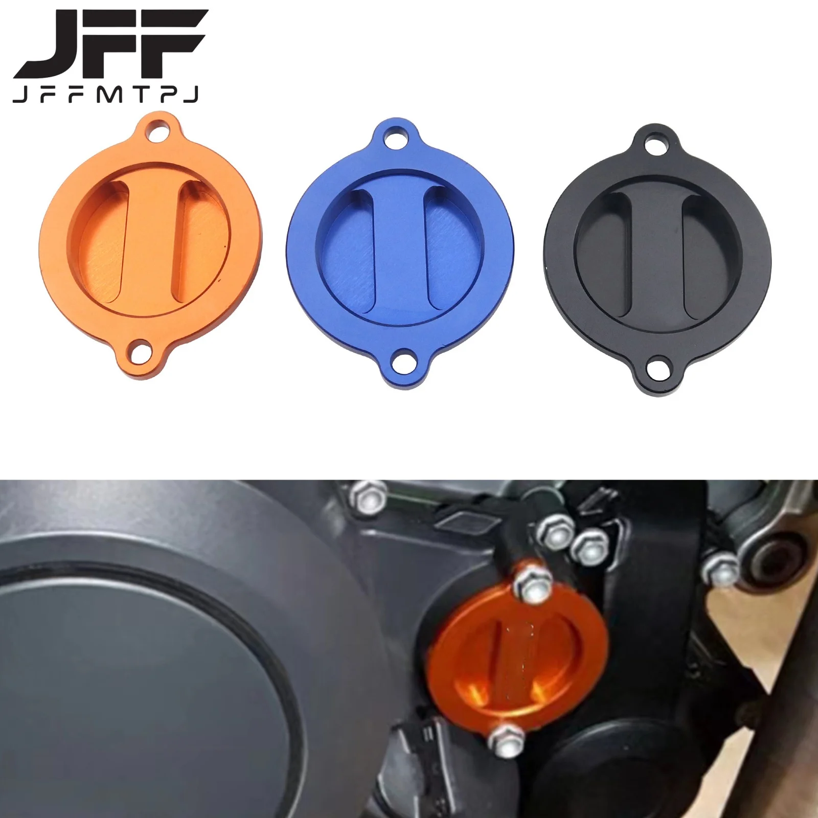 Motorcycle Engine Oil Filter Cover Cap For KTM EXC 450 500 SXF 690 990 1050 1190 1290 SMC ENDURO Aadventure Duke RC 125 200 390