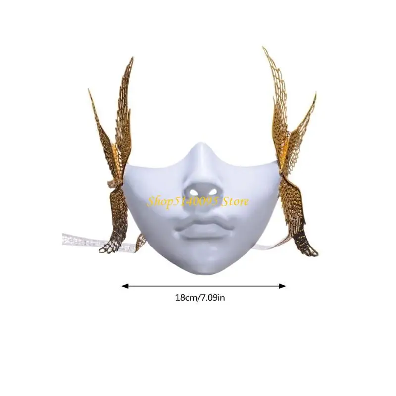 Maschera mascherata DXAE con Halloween Maschera a faccia Maschera meccanica Maschera Accessorio per uomini Women