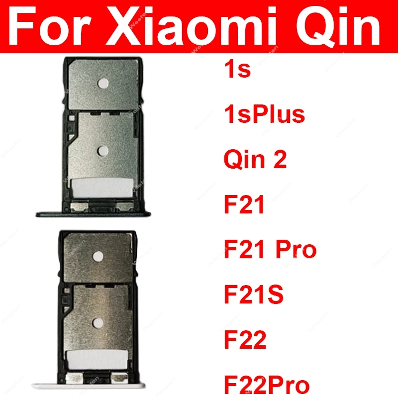 Uchwyt na kartę SIM do Xiaomi Qin 1S 1S Plus+ Qin 2 F21 F21S F22 Pro Gniazdo czytnika kart SIM Adapter gniazda Części — zdjęcie produktu 7