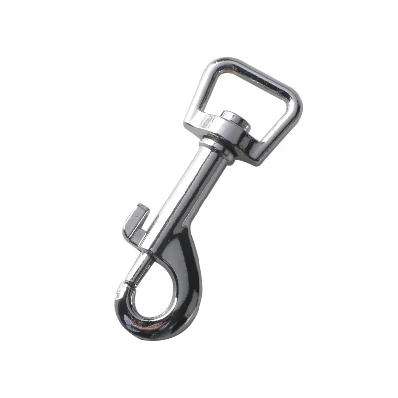 Zinc Alloy Hooks Hardware Accessories Ribbon Hook Nickel Plated Hook Buckle Lock Pet's Chest-Back Hand Holding Rope Snap Hook