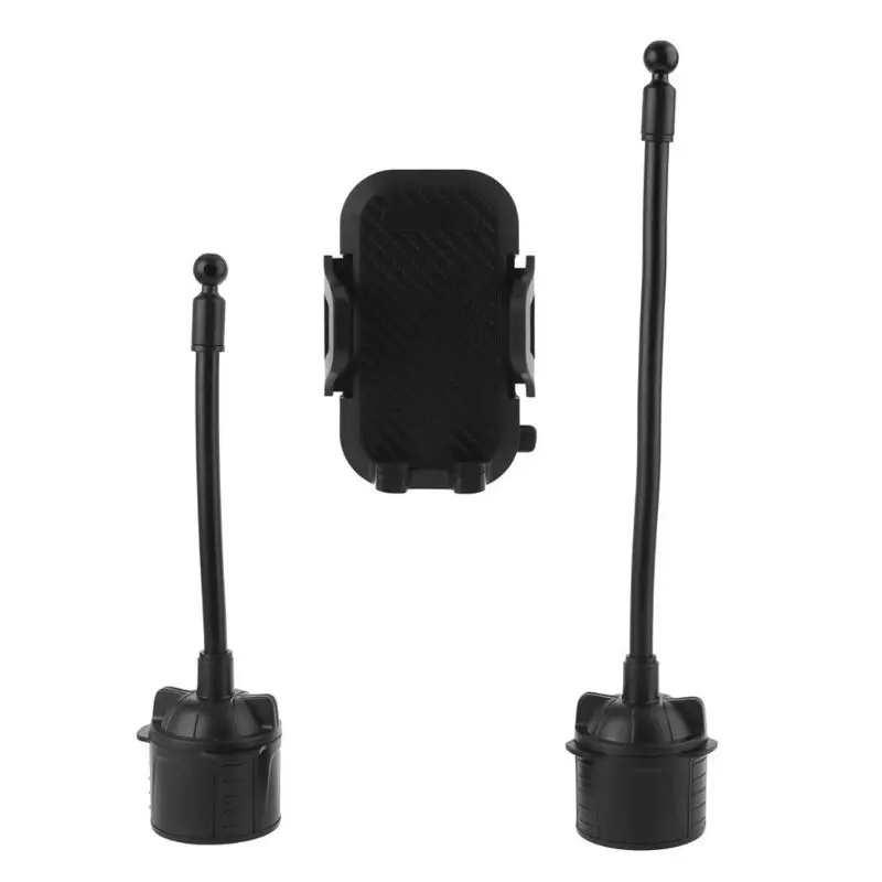 

1pc Universal Car Cup Mount Mobile Phone Holder Stand Cradle for Phone 5/6/7/8 Pus XR XS 3.5-7" Cellphone Smartphones
