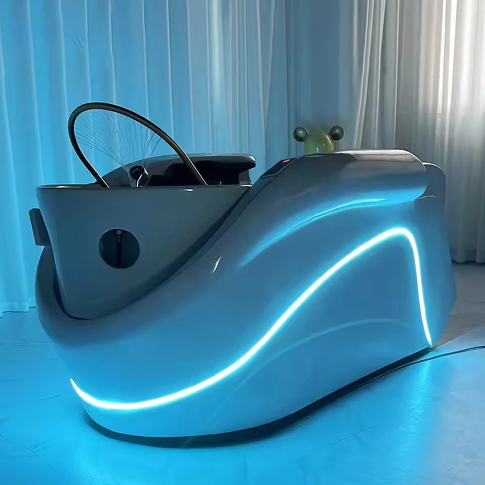Massage Table Massage Bed Shampoo Bed Beauty Salon Electric Furniture Sofa Bed Barber Shop Hair Washing Equipment Multifunctiona