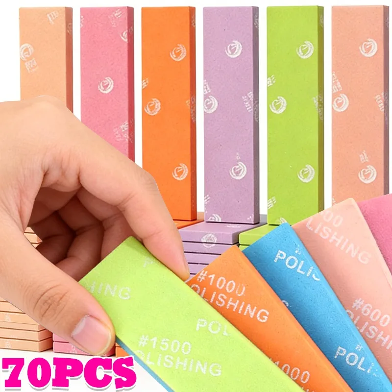 

Набор губок-наждачек 1/70x для моделей, для шлифовки и полировки, многоразовые, моющиеся, аксессуары для инструментов для шлифовки