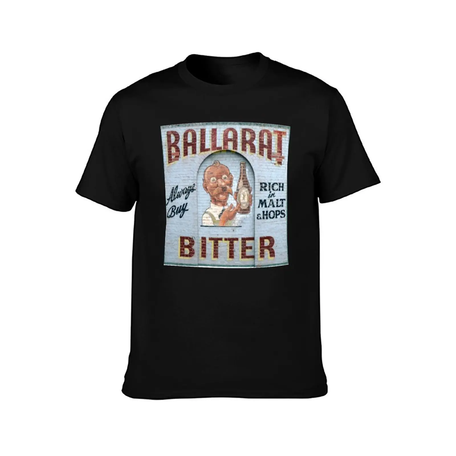Ballarat Bitter, Ballarat, Victoria, Australia T-Shirt Casual Streetwear Short Sleeve Tee T-Shirt