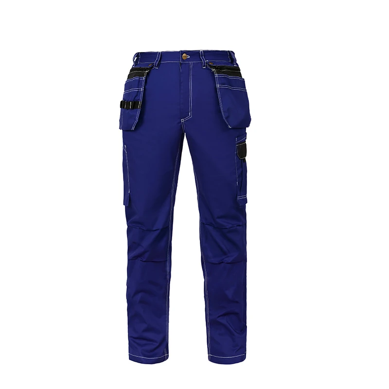 Summer Fashion Men's Casual Cargo Trousers Work Wear Safety Cargo Pockets Full Pants For Men Men's Clothing