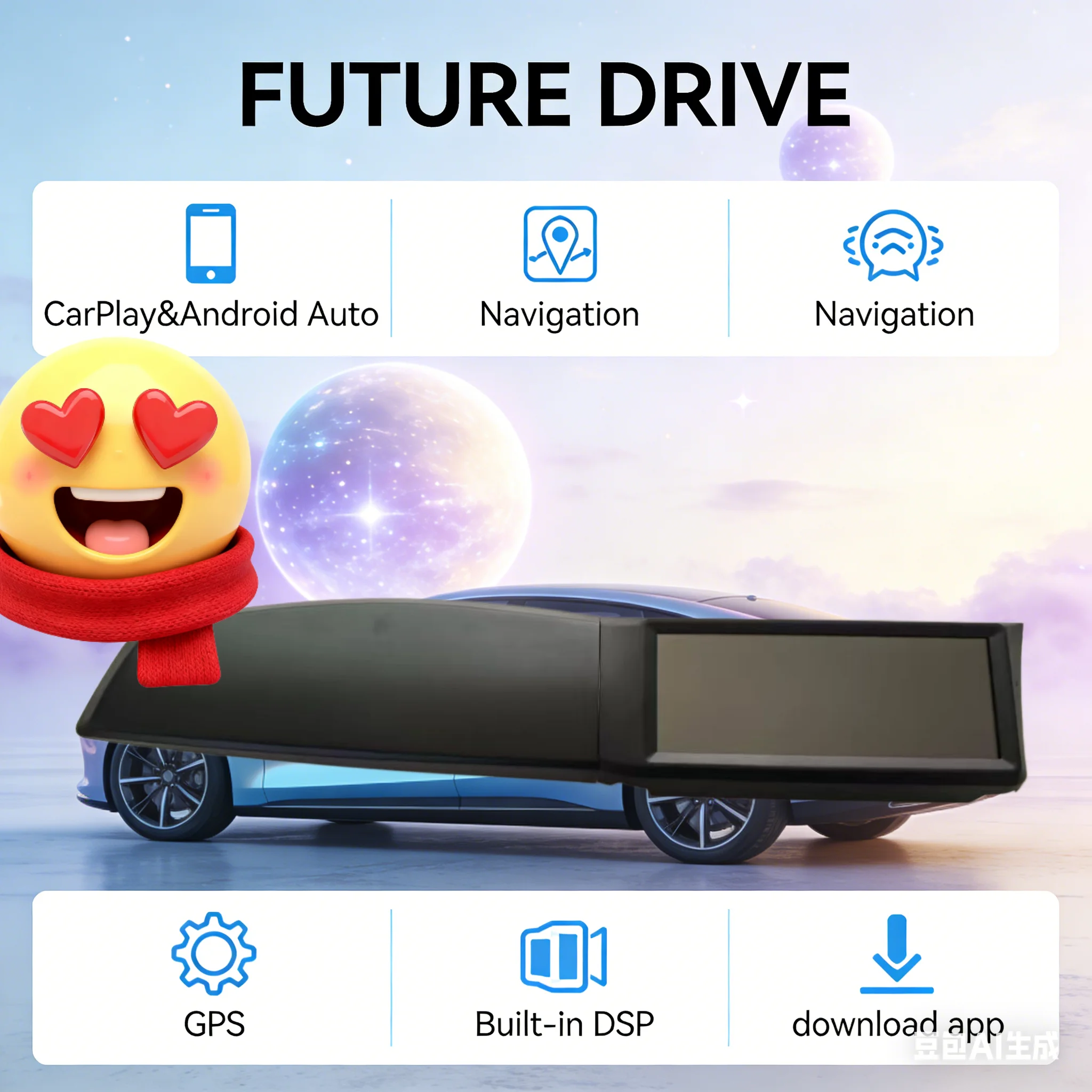 

Для Toyota GT86 / Subaru BRZ 2012-2019: Android GPS-навигация, сенсорный экран, автомобильная магнитола, беспроводной CarPlay, Android Auto