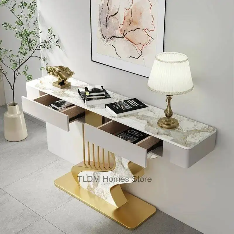 الشمال مصمم الأزياء جدار قاعة الشرفة خزانة الزخرفية شبه دائرية لائحة وحدة التحكم الجداول لأثاث مدخل غرفة المعيشة #3