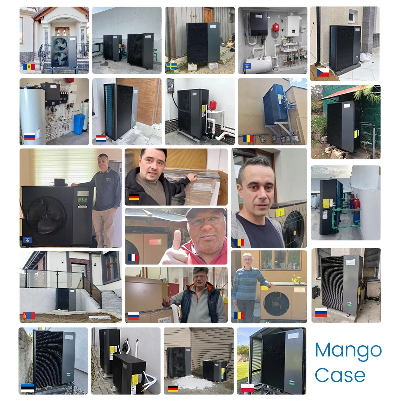 9kw 10kw 12kw 15kw 22kw Heat Pump R290 WIFI Control Air/Water Heat Pump Full DC Inverter