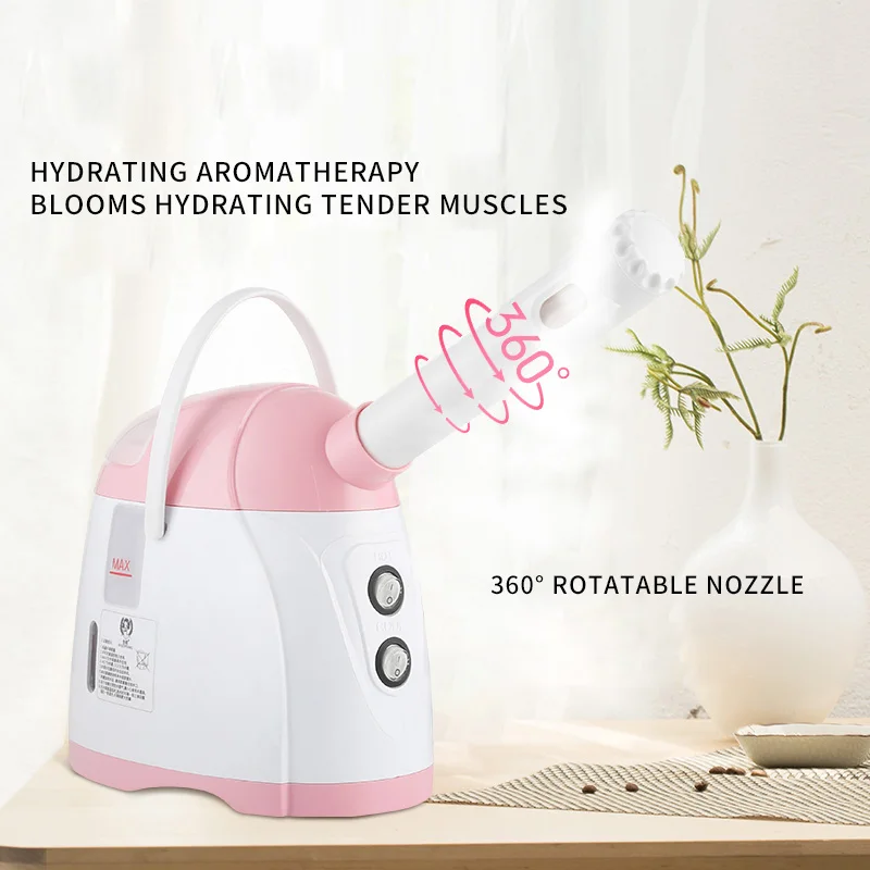 Home Cleaner Face Steamer Facial Heating Sprayer Skin Moisturizing Pore Facial Cold Hot Fog Steamer Skin Humidifier SPA Machine