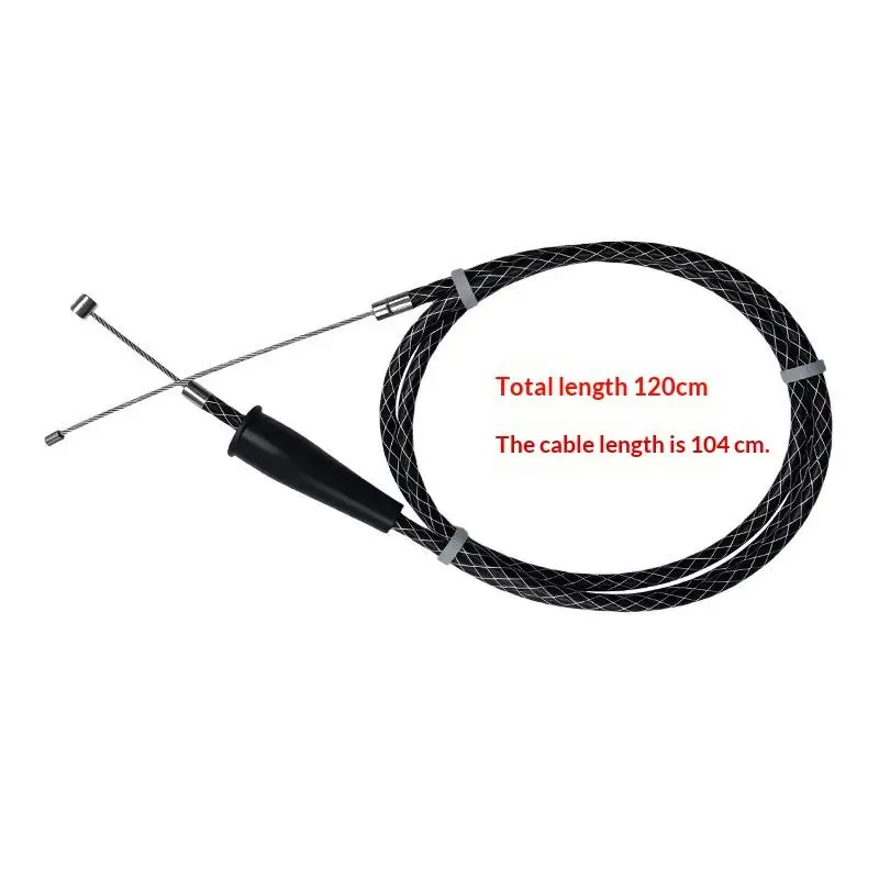 Motorcycle Accelerator Throttle Cable 1200mm Universal Fit Flexible Wire for Pit Bike Quick Repair
