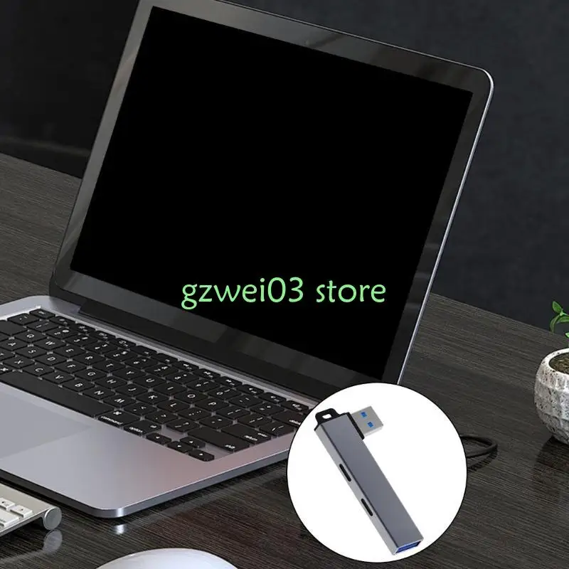 Y8AC schlanklich USB3.0 bis USB -Adapter USB3.0 -Hub für universelle Systemkompatibilität