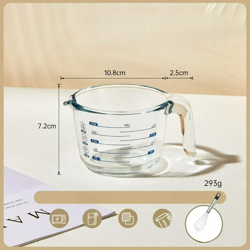 Heat Resistant Glass Measuring Cup 6