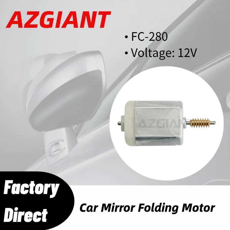 AZGIANT Auto Fold Mirror Motor 12V Micro DC Motor for 2018-2024 Chevrolet Captiva MK2 Car Side Mirror Repair Part