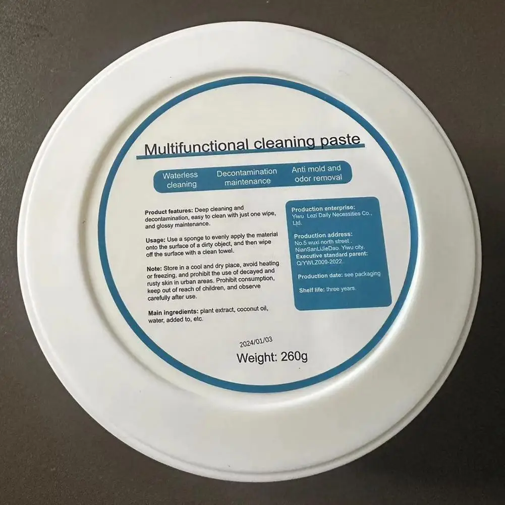 Pasta per scarpe crema per la rimozione della polvere crema detergente per scarpe Versatile con ingredienti sicuri spugna facile da usare per multifunzionale