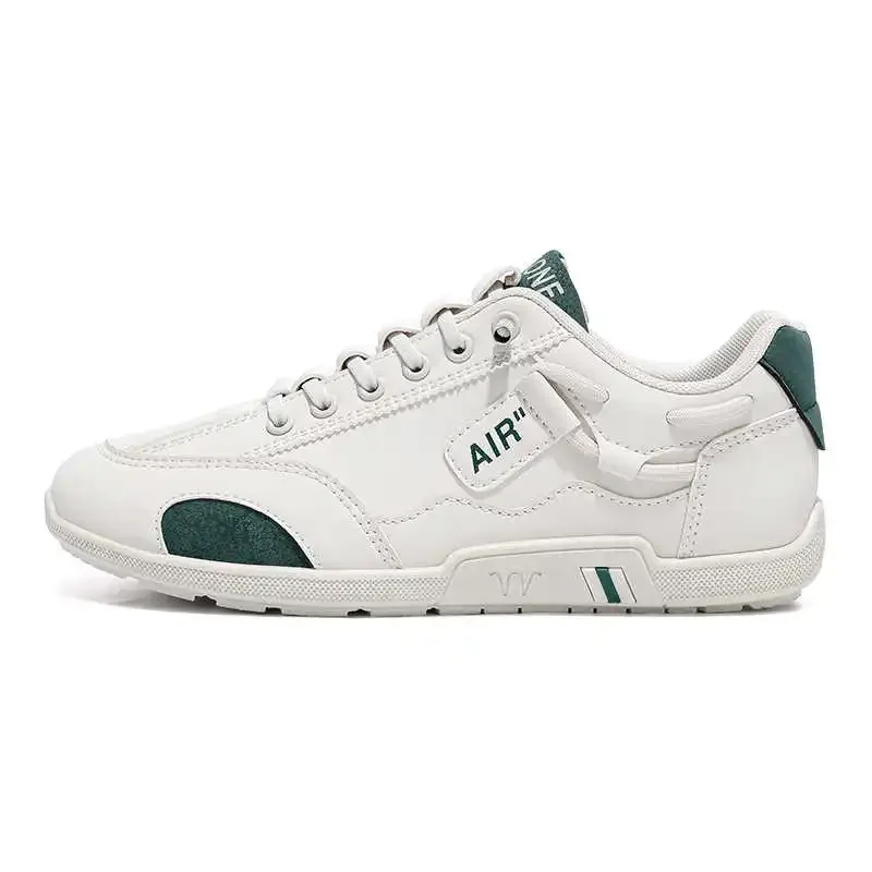 

Thin Heel Laced White Sneakers Men's Tennis Volleyball Skateing Shoes Sport Shows Vip In Offers Upper New Class Casual