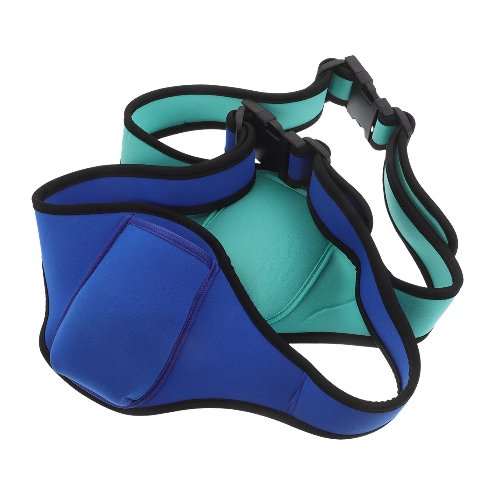 2 قطعة تخزين الهاتف حزام الخصر مقاوم للماء النيوبرين حزام الجري للجوال المزدوج الخصر حقيبة خفيفة الوزن ممارسة الحقيبة