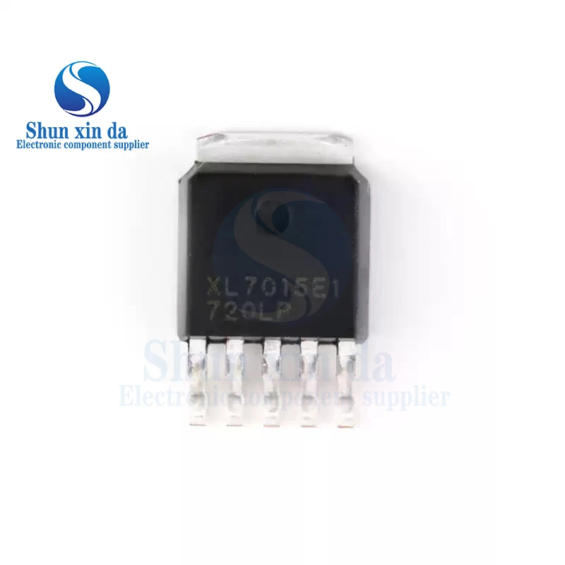 10PCS XL7015E1 TO-252-5 0.8A 100V 100KHz XL7015 SMD Efficient High-voltage Step-down DC-DC Converter IC