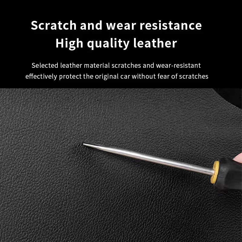 For Tesla Model Y 2024 Door Kick Mats Door Panel Protectors  Door Scratch and Dirt Prevention Leather Sticker  Accessories