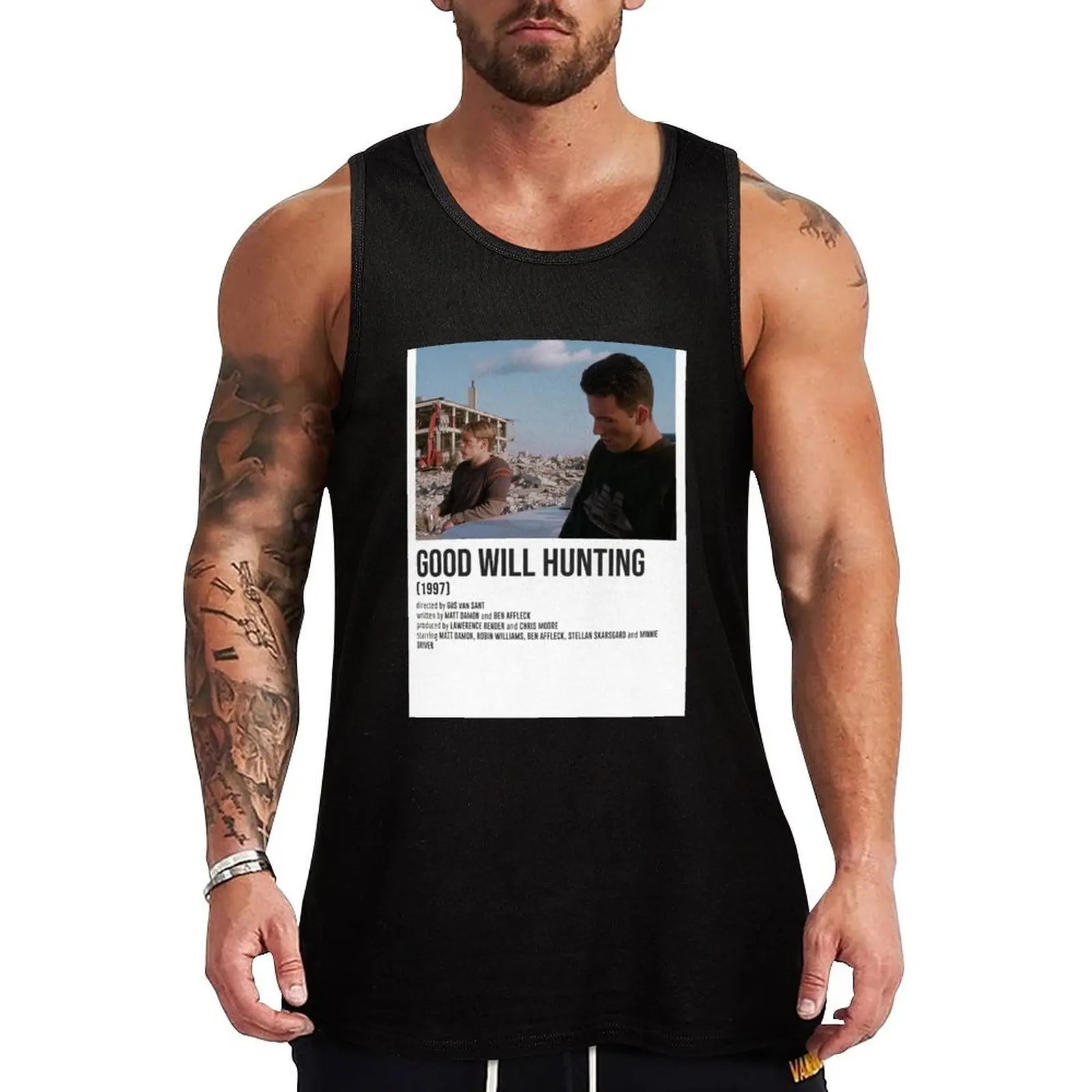 GOOD WILL HUNTING shipyard POSTER Tank Top Durable Work Tank Top Outdoor Utility Sleeveless Shirt