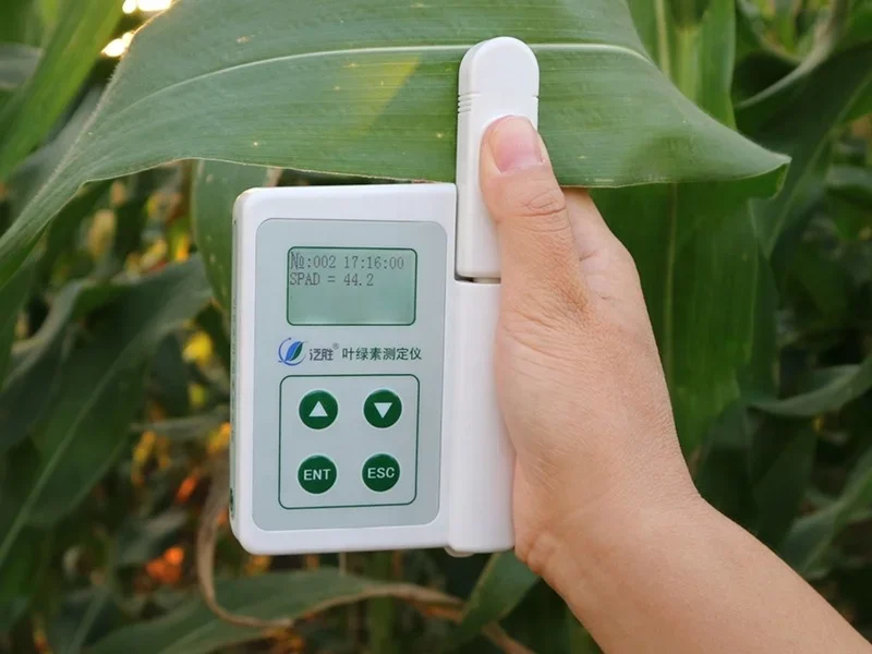 Plant Nutrition Tester Two LED Light Sources Instantly Measure Portable Chlorophyll Meter Plant Nutrient Analyzer