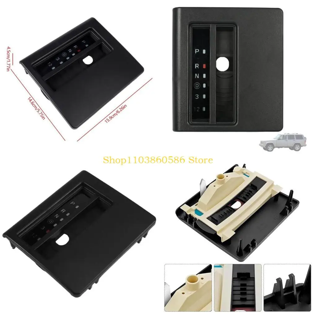 

242A High Temperature Resistant Gear Shifting Panel Cover For XJ Fit Upgraded With Anti Corrosion 55115615 5EK03TRM