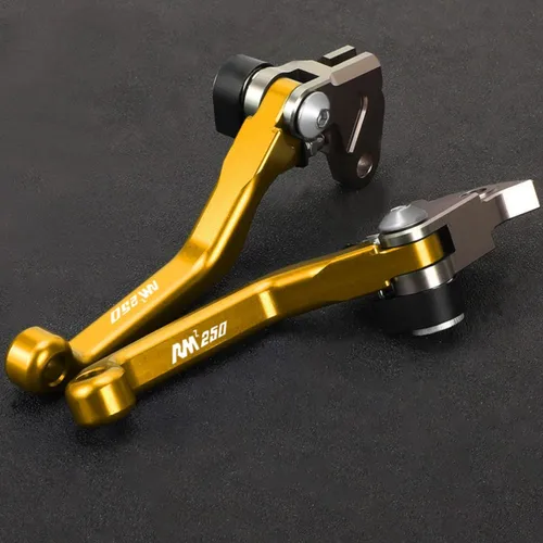 2023 RMZ 250 palanca de embrague de freno pivotante de Motocross para SUZUKI RMZ250 2007-2023 palancas plegables de pivote de moto de cross accesorios de mango