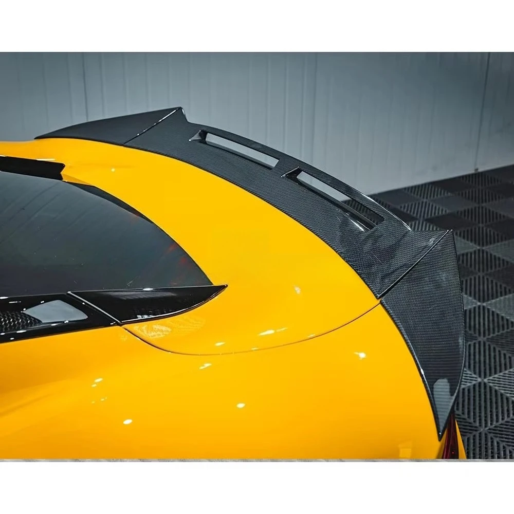 Emira High Kick Spoiler Carbon Fiber Rear Trunk Wing for Lotus Emira Carbon Fiber