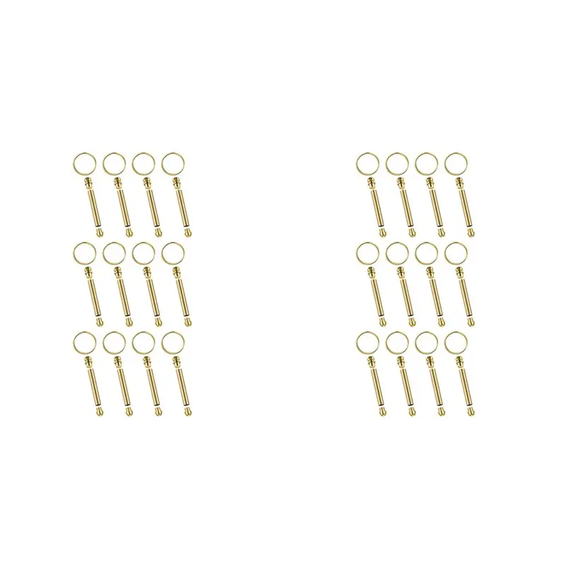 

Most-24Pcs Woodturning Keychain Kit Wood Turning Accessories Mandrel Wood Turning Keychain For Woodworking Gift C