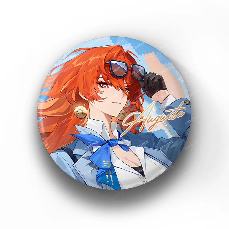 Wuthering Waves Lawson Ver. Chisa Acrylic Stand Iuno Standing Plate GALBRENA Acrylic Pendant AUGUSTA Pins Collectible Toys