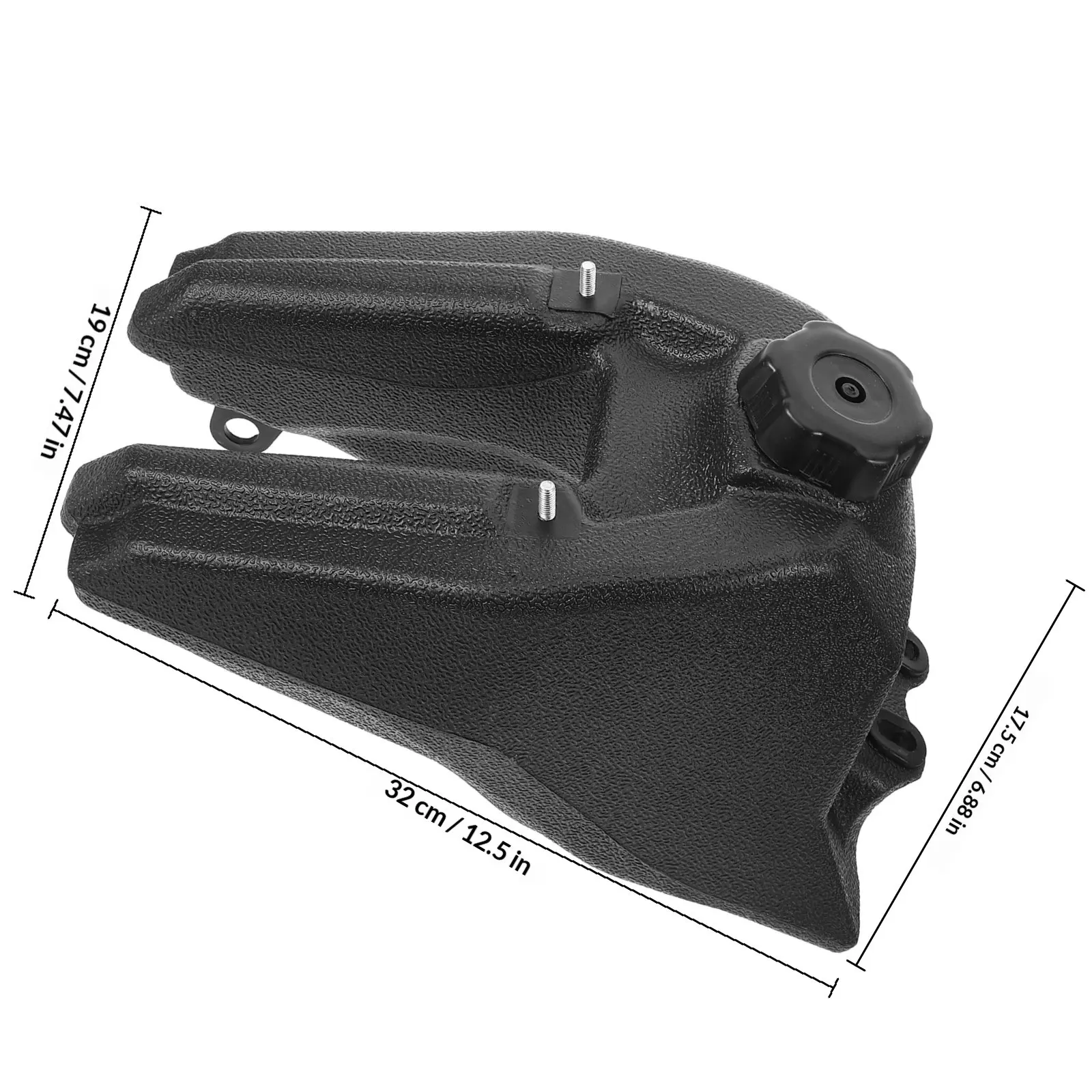 Stylish ATV Fuel Tank 50CC Small Capacity Durable Plastic Gas Jug Motorcycle Bottle Off Road Compatibility Unique Design Gas