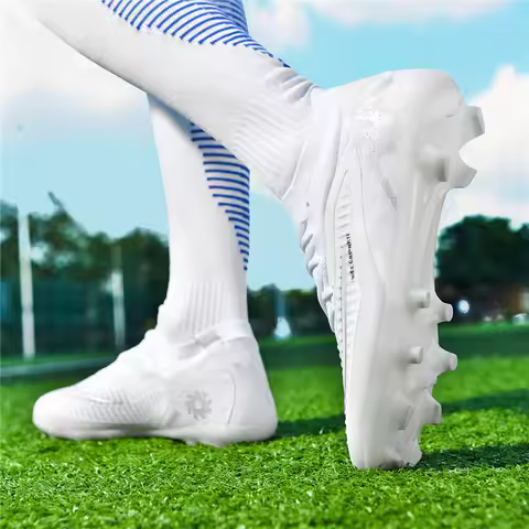 Men FG Football Boots Sneakers Training High Quality Tenis Field Grass Society Breathable Match Male Soccer Shoes Ultralight