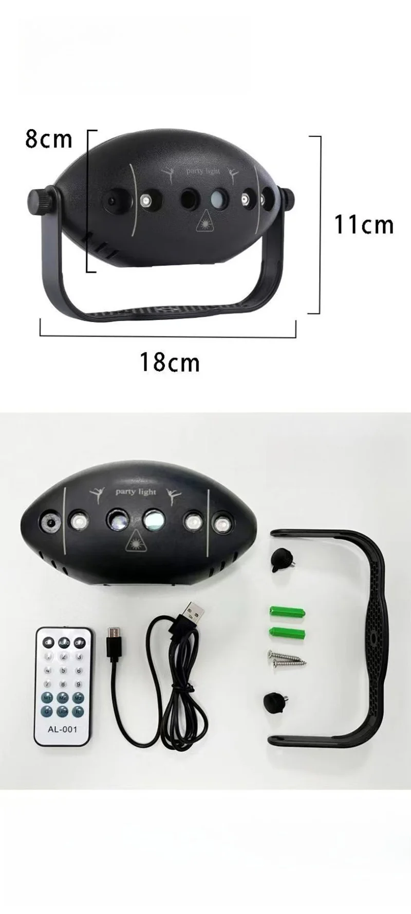 قابس USB LED وامض السماء المرصعة بالنجوم ضوء عيد الميلاد الديكور الإسقاط إضاءة المنزل ضوء الجو