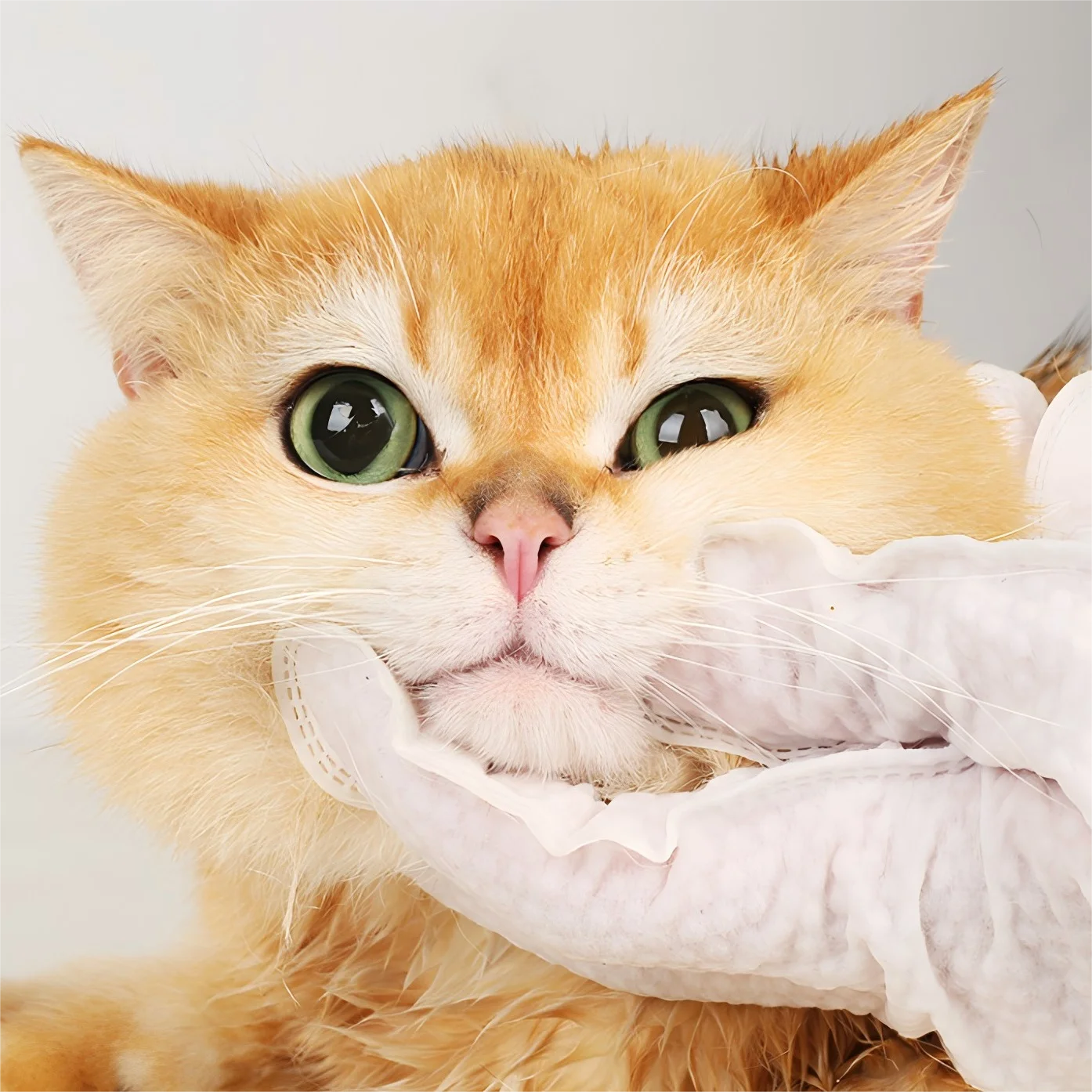 Pet Disposable Cleaning Gloves Wash Free Cats Dogs Bath Supplies Massage Non Woven Fabric Pet Cleaning Wipes Grooming