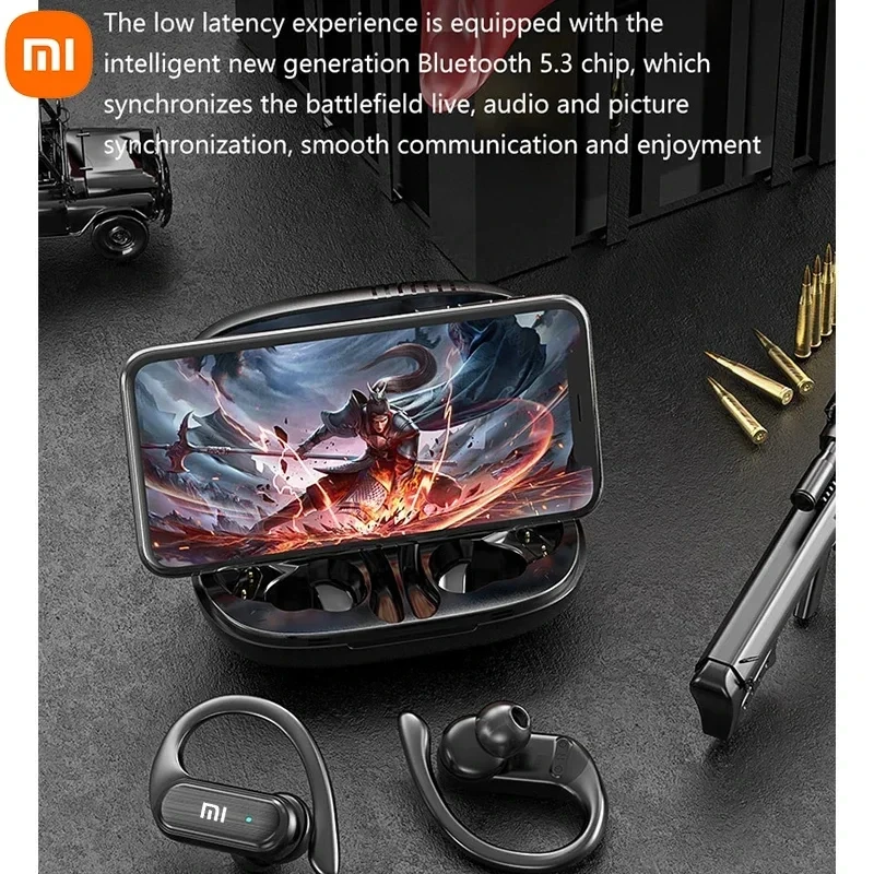 Xiaomi A520 sterowanie dotykowe Bluetooth 5.3 HiFI Stereo wodoodporne słuchawki TWS słuchawki bezprzewodowe sportowe słuchawki z mikrofonem