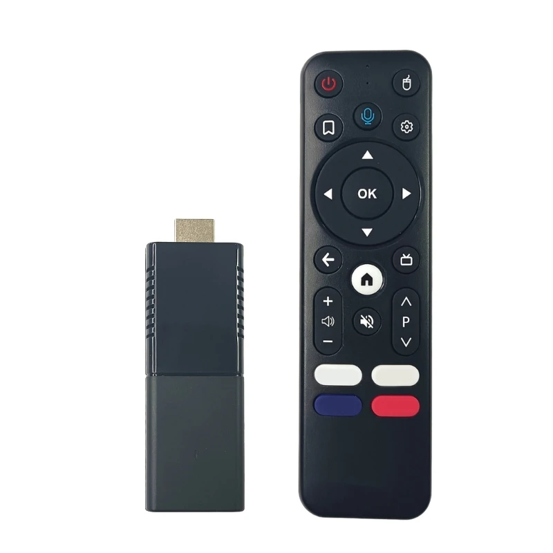 QX2B ثنائي النطاق Wifi و BT5.0 TV Box Q3 2G + 16G Black TV Stick لنظام Android10 TV Allwinner H313 Media Player