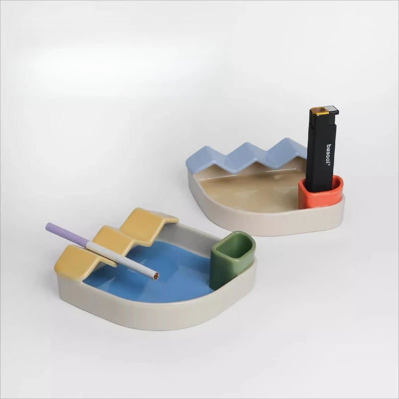 

Попельницы для прихожей для курения, офисная мода, продвинутые пепельницы для проживания в семье, креативная простота, портфель для дома и сада Lsyhg