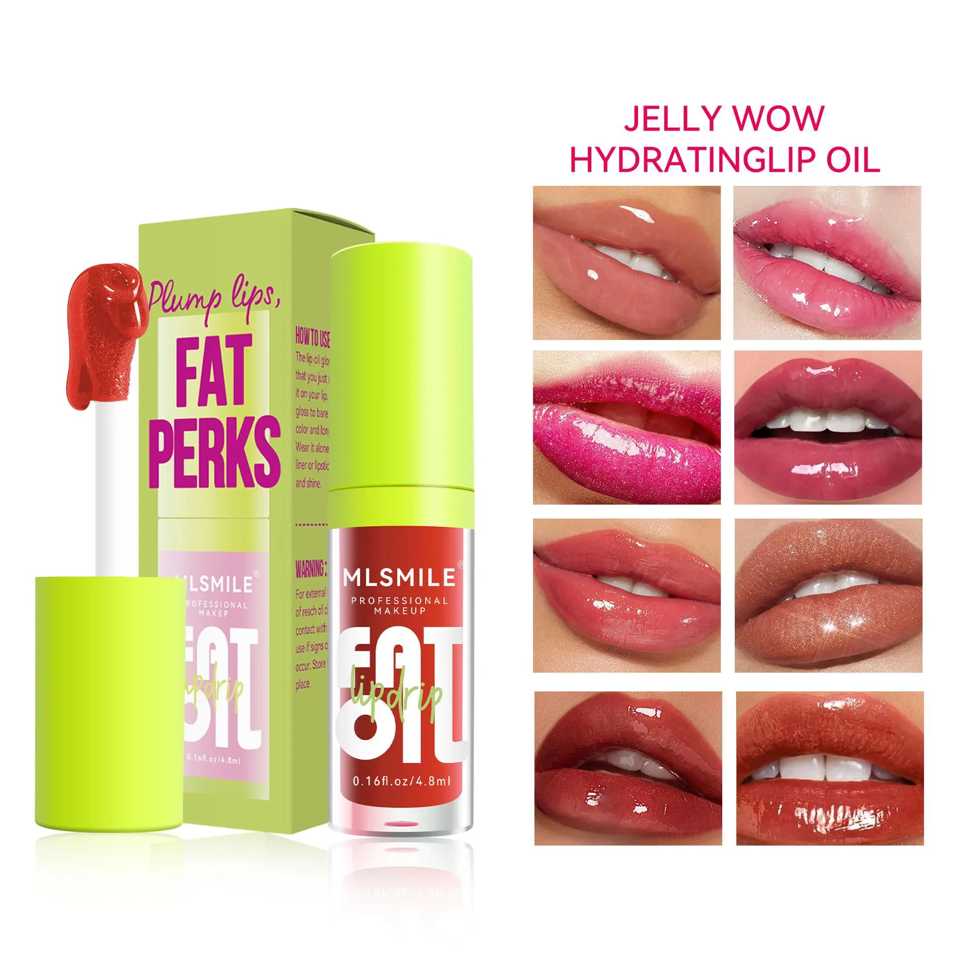 Nieuwe 8 Kleuren Hydraterende Lippenstift Glas Toot Lip Voedende Duurzame Sneldrogende Spiegel Lip Glazuur Vrouwen Make-Up Koreaanse Cosmetica