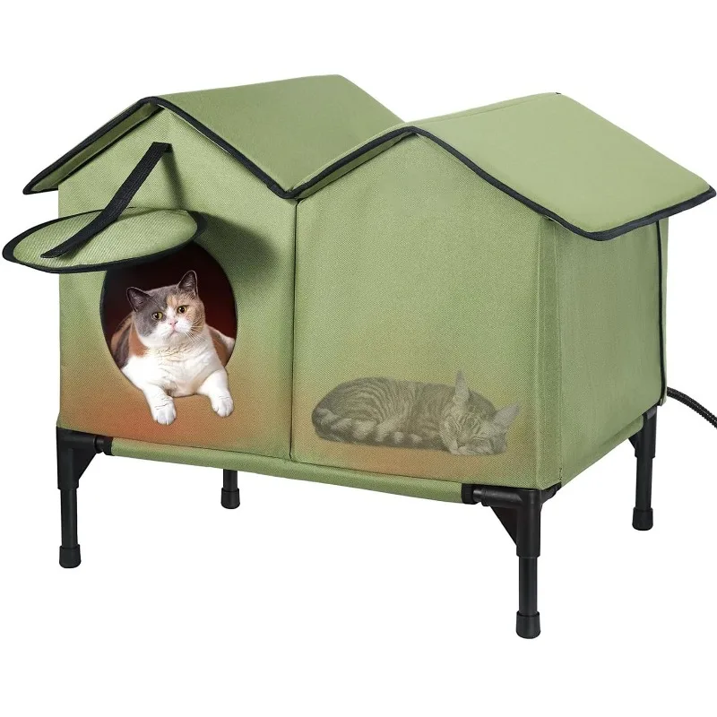 

Universal heating cat house in all seasons, constant temperature and warmth of dog house, outdoor waterproof pet nest