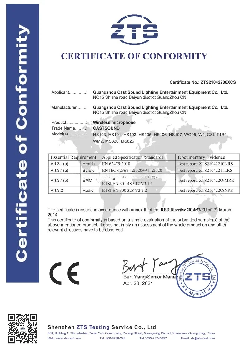 OEM Professional QLXD4 Handheld BT58 S58 Lapel Headset Wireless Microphone