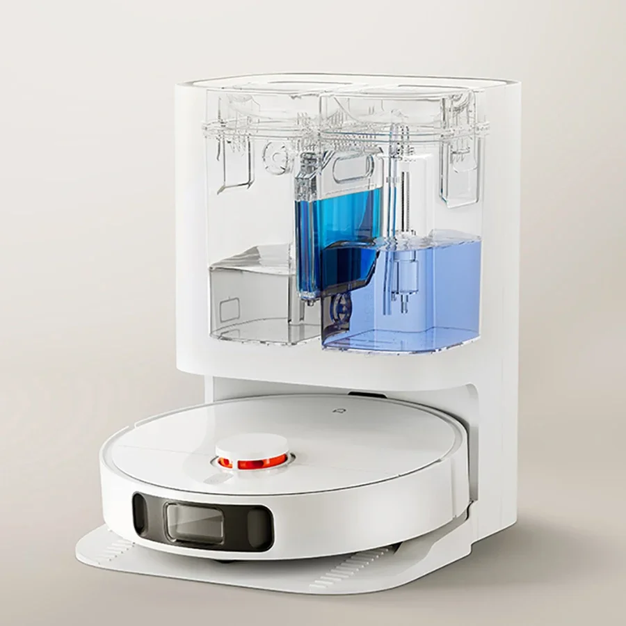 New  XIAOMI MIJIA Self Robot Mop 2 Pro Smart Dust Collection For Home Cleaner Auto Empty Dock 4000PA Cyclone Suction